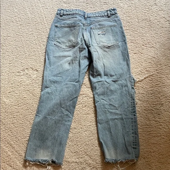 Zara high rise Blue Jeans - Picture 2 of 5